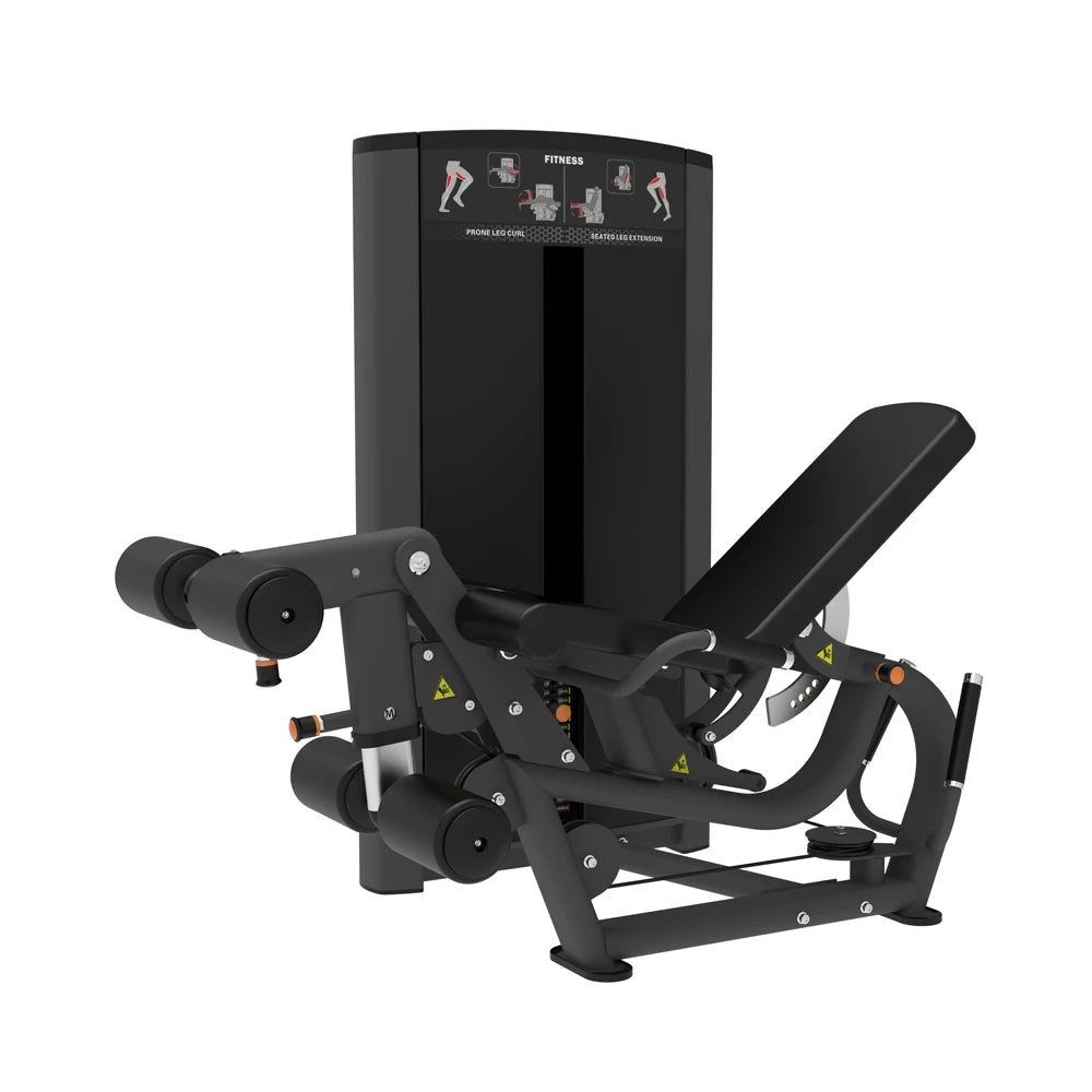 Body Building Strength Training Pin Loaded Seated Leg Extension & Prone Leg Curl Exercise Equipment